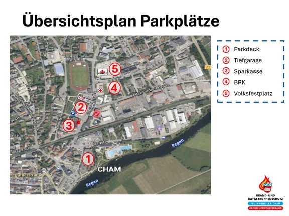 Übersicht Parkplätze
